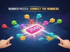 Jwèt Number Puzzle: Konekte nimewo yo sou entènèt
