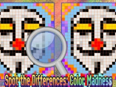 Jwèt Spot the Differences Color Madness sou entènèt