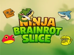 Jwèt Ninja brainrot tranch sou entènèt