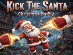 Jwèt Sou entènèt jwèt Kick Santa a: Nwèl zanmi sou entènèt