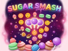 Jwèt Sugar Smash sou entènèt