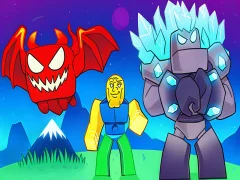 Jwèt Obby dragon an lejand sou entènèt
