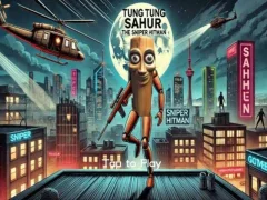 Jwèt Tung tung sahur hitman tirè a sou entènèt