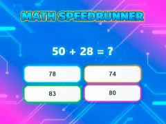 Jwèt Matematik Speedrunner sou entènèt