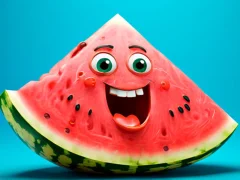 Jwèt Rantre fwi: pliye melon an! sou entènèt