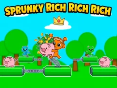 Jwèt Sprunky Rich Rich Rich sou entènèt