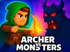 Jwèt Archer vs monstr sou entènèt
