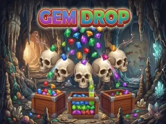Jwèt Gem Drop sou entènèt