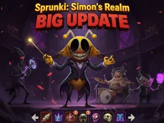 Jwèt Sprunki: Simon's Realm Big Update sou entènèt