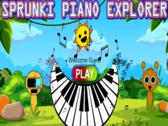 Jwèt Sprunki Piano Explorer sou entènèt
