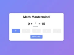 Jwèt Matematik mastermind sou entènèt