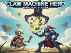Jwèt Sou entènèt jwèt Claw Machine Hero sou entènèt
