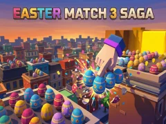 Jwèt Easter Match 3 Saga sou entènèt