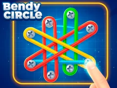 Jwèt Bendy Circle sou entènèt