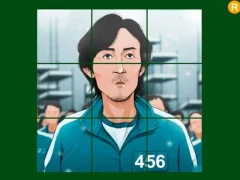 Jwèt Squid Jwèt Player 456 Sliding sou entènèt