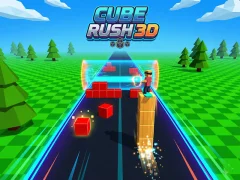 Jwèt Cube Rush 3D sou entènèt