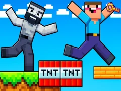 Jwèt Noob: ke trik nouvèl parkour sou entènèt