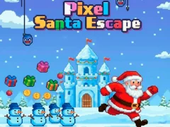 Jwèt Sou entènèt jwèt Pixel Santa chape sou entènèt