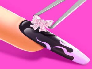 Jwèt 3D Acrylic klou: jwèt atizay klou sou entènèt