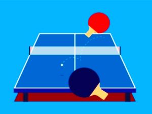 Jwèt Ping pong jwèt boul sou entènèt sou entènèt