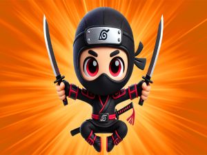 Jwèt Ninja Dash sou entènèt