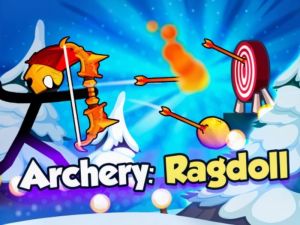 Jwèt Archery ragdoll sou entènèt