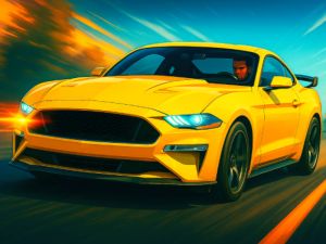 Jwèt Lari racer trafik sou entènèt