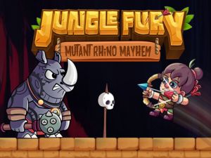 Jwèt Jungle kòlè mutant Rinoseròs destriksyon sou entènèt