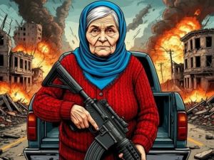 Jwèt Grandma ak machin-zam: Apocalypsis sou entènèt