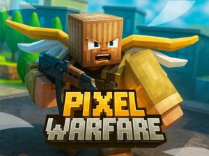 Jwèt Minecraft pixel lagè sou entènèt