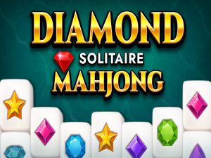 Jwèt Diamond solitèr mahjong sou entènèt