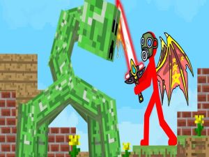 Jwèt Stickman mega bòs batay! sou entènèt