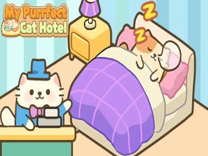 Jwèt Otèl chat purrfect mwen an sou entènèt
