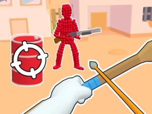 Jwèt Stickman Archer: Fiziyad flèch nan Reds sou entènèt