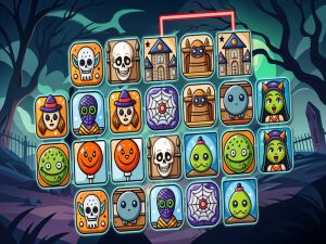 Jwèt Link Spooky sou entènèt