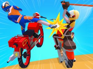 Jwèt Moto atak bisiklèt kous sou entènèt