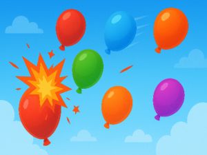 Jwèt Balon pòp foli sou entènèt