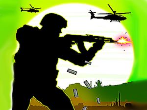 Jwèt Swat fòs vs teroris yo sou entènèt