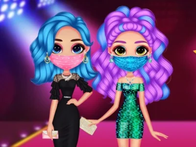 Jwèt Karantèn mwen Glam Look sou entènèt