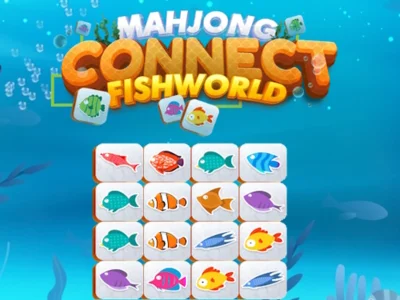 Jwèt Majong Konekte Pwason Mondyal sou entènèt