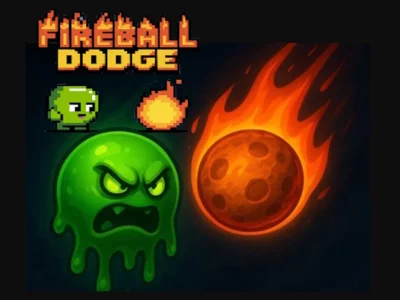 Jwèt Fireball Dodge sou entènèt