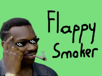 Jwèt Sou entènèt jwèt Flappy Smoker sou entènèt