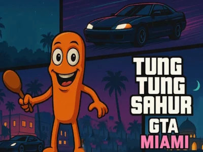 Jwèt Tung Tung Sahur GTA Miami sou entènèt