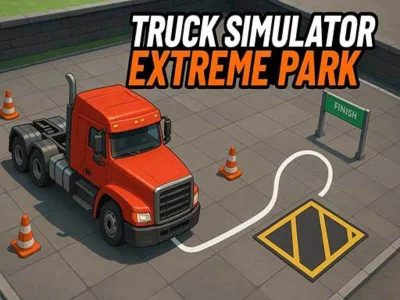 Jwèt Kamyon similatè Extreme Park sou entènèt