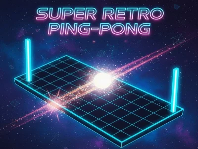 Jwèt Jwèt Super Retro Ping-pong sou entènèt