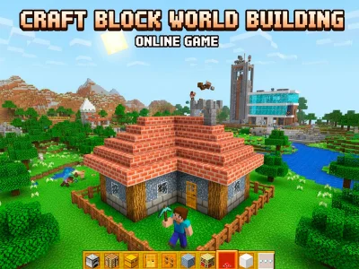 Jwèt Sou entènèt jwèt Craft Block World Building sou entènèt