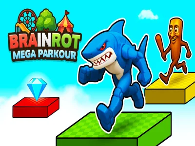 Jwèt Brainrot Mega Parkour sou entènèt