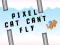 Jwèt Chat pixel la pa ka vole sou entènèt