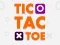 Jwèt Tic Tac Toe Arcade sou entènèt