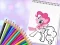 Jwèt Liv pou kolore poney bèl sou entènèt